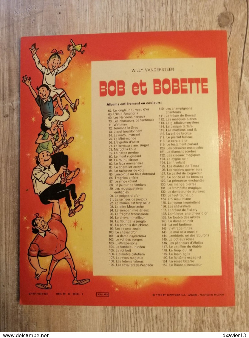 Bande Dessinée - Bob Et Bobette 116 - La Clé De Bronze (1974) - Suske En Wiske