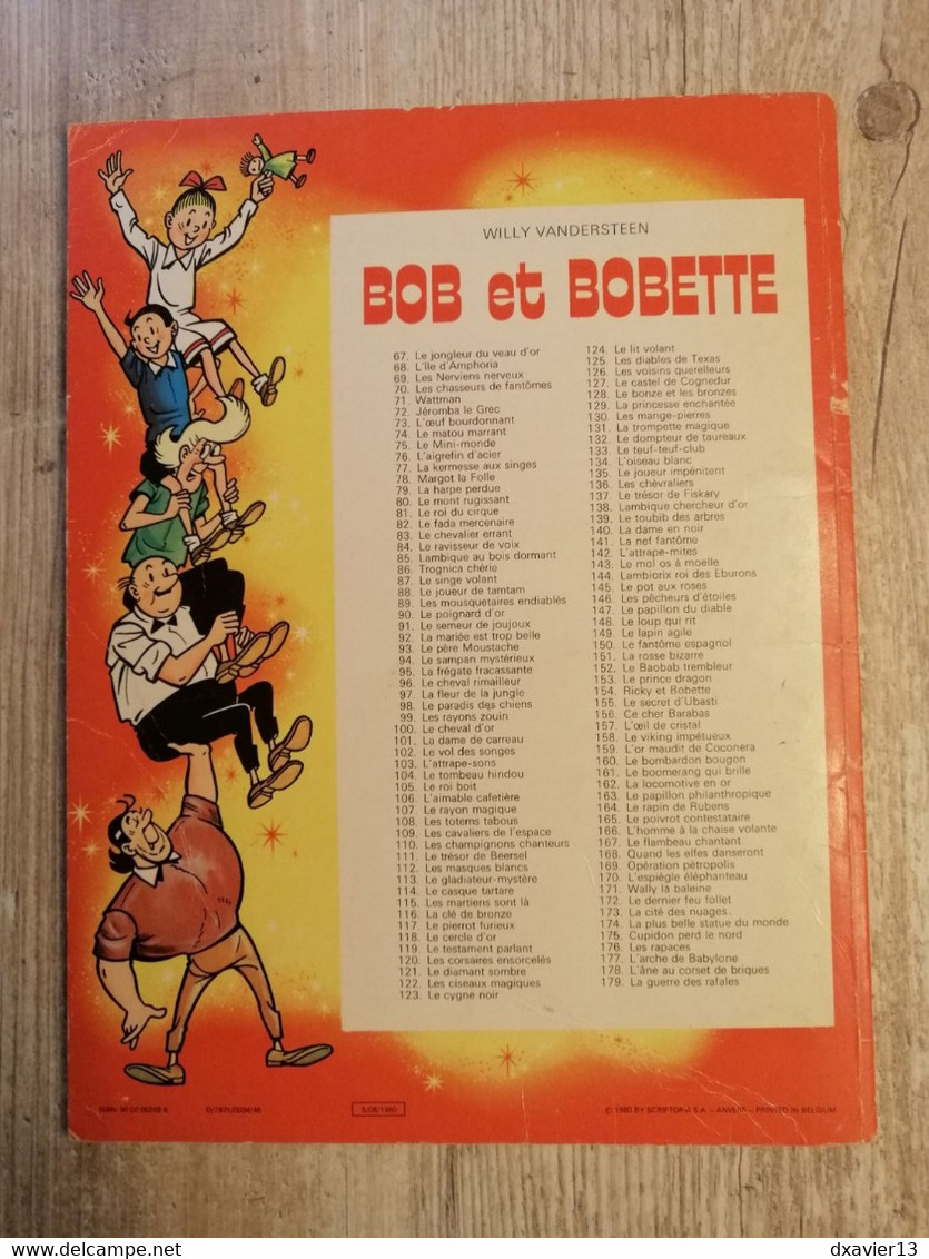 Bande Dessinée - Bob Et Bobette 117 - Le Pierrot Furieux (1980) - Bob Et Bobette