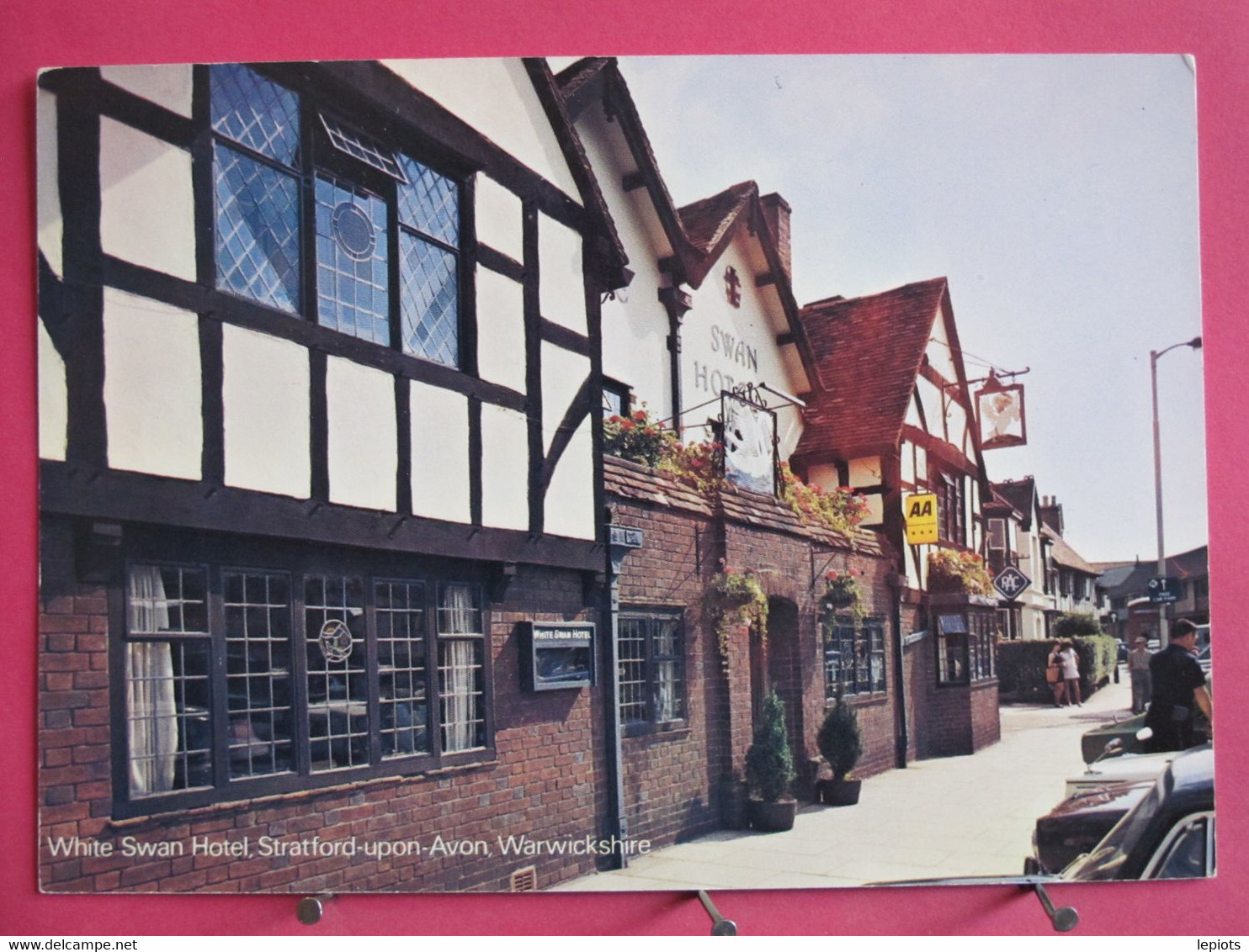 Visuel Très Peu Courant - Angleterre - Warwickshire - Straford Upon Avon - White Swan Hotel - R/verso - Stratford Upon Avon