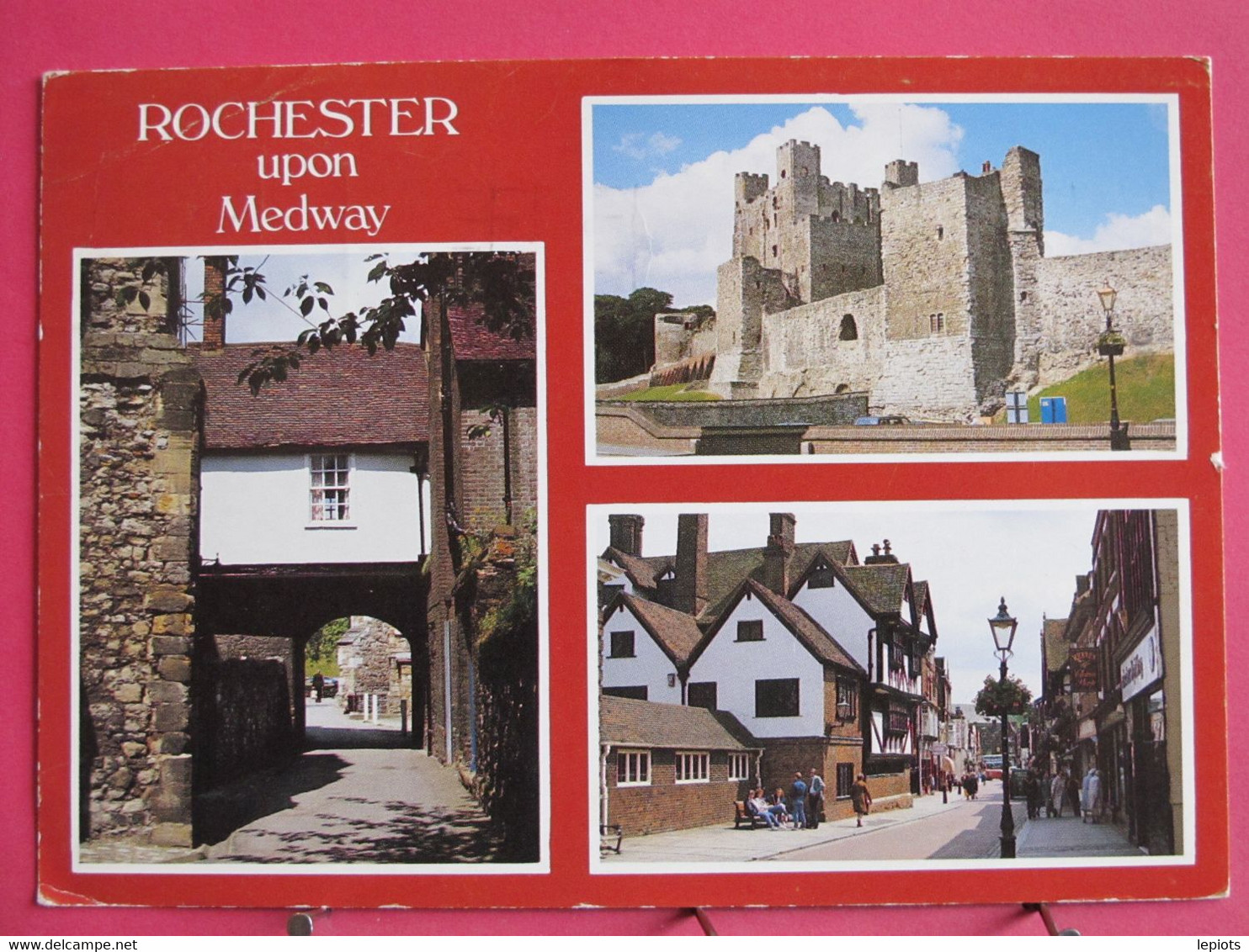 Visuel Très Peu Courant - Angleterre - Kent - Rochester Upon Medway - R/verso - Rochester