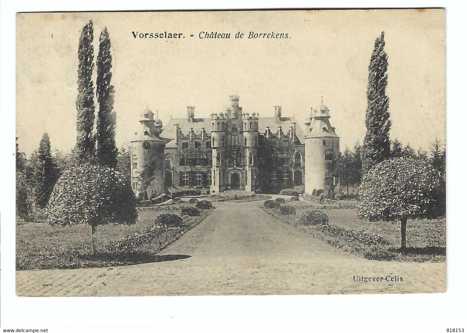 Vorselaar  Vorselaer - Château De Borrekens 1928 - Vorselaar