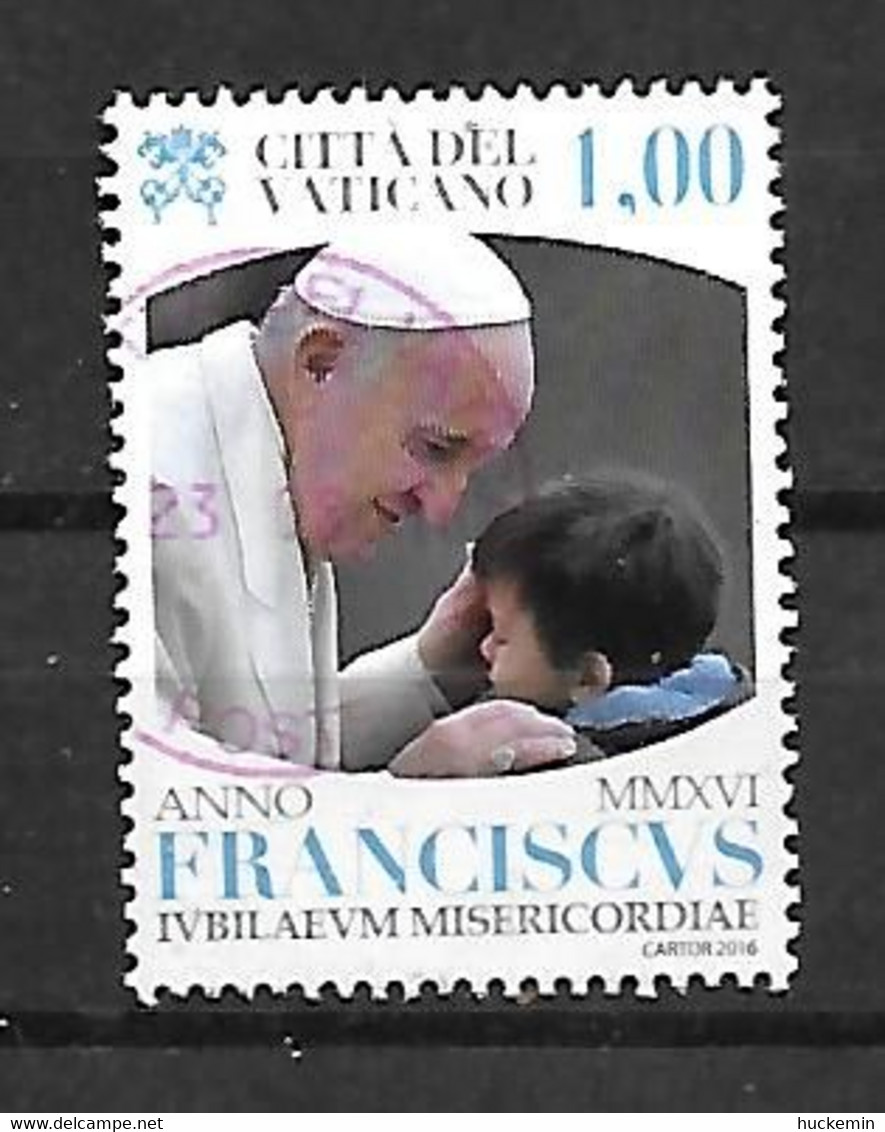 Vatikan  2016  Papst Franziskus  Gestempelt - Usados