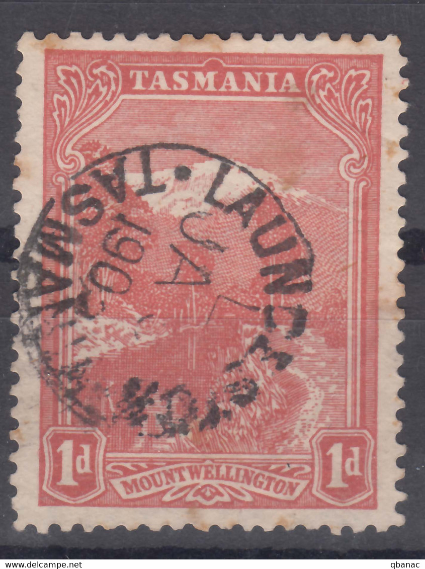 Tasmania 1902 Mi#70 A Y, Used - Gebruikt