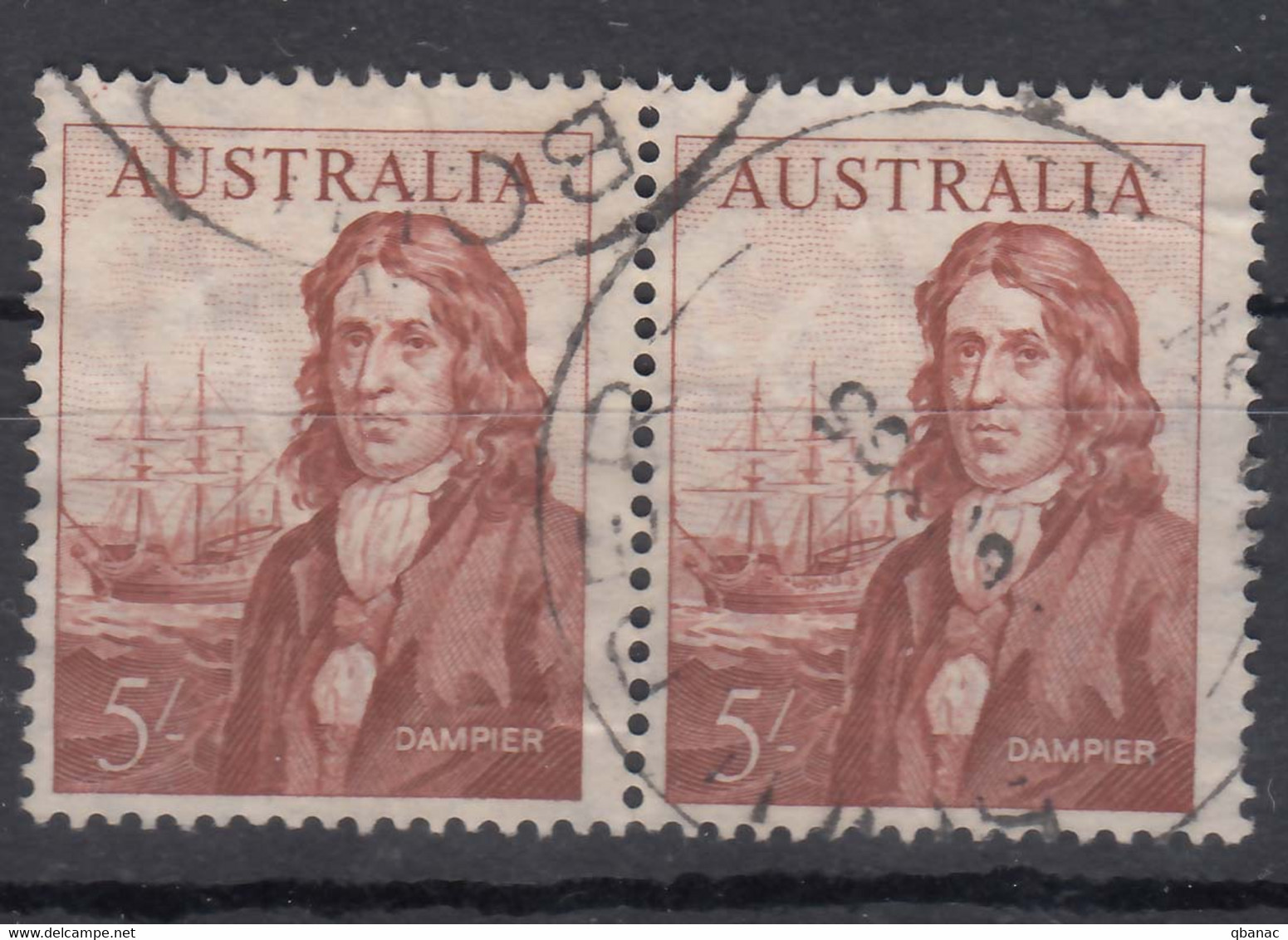 Australia 1963 Mi#332 Used Pair - Gebruikt