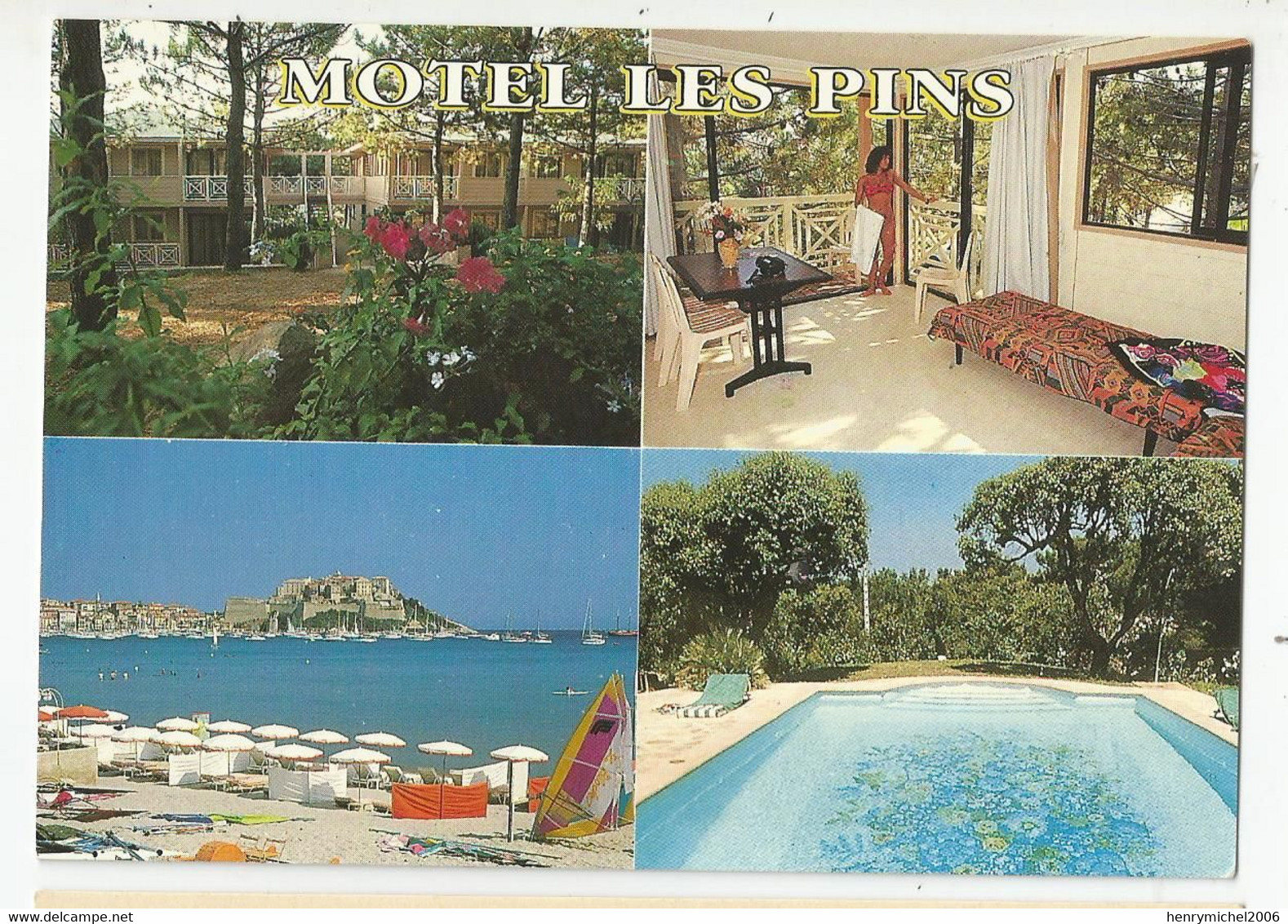 Haute Corse Calvi Motel Les Pins Route D'ajaccio - Calvi