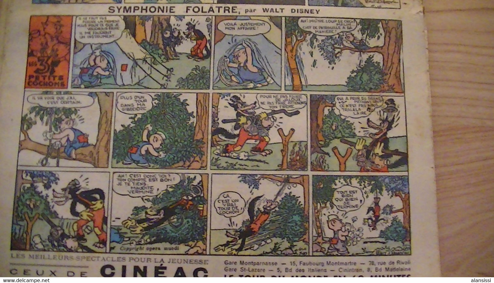 LE JOURNAL DE MICKEY N° 112 Année 1936 8 Pages Très Forte Cotation Revue La Plus Recherchée Des Collectionneurs - Journal De Mickey