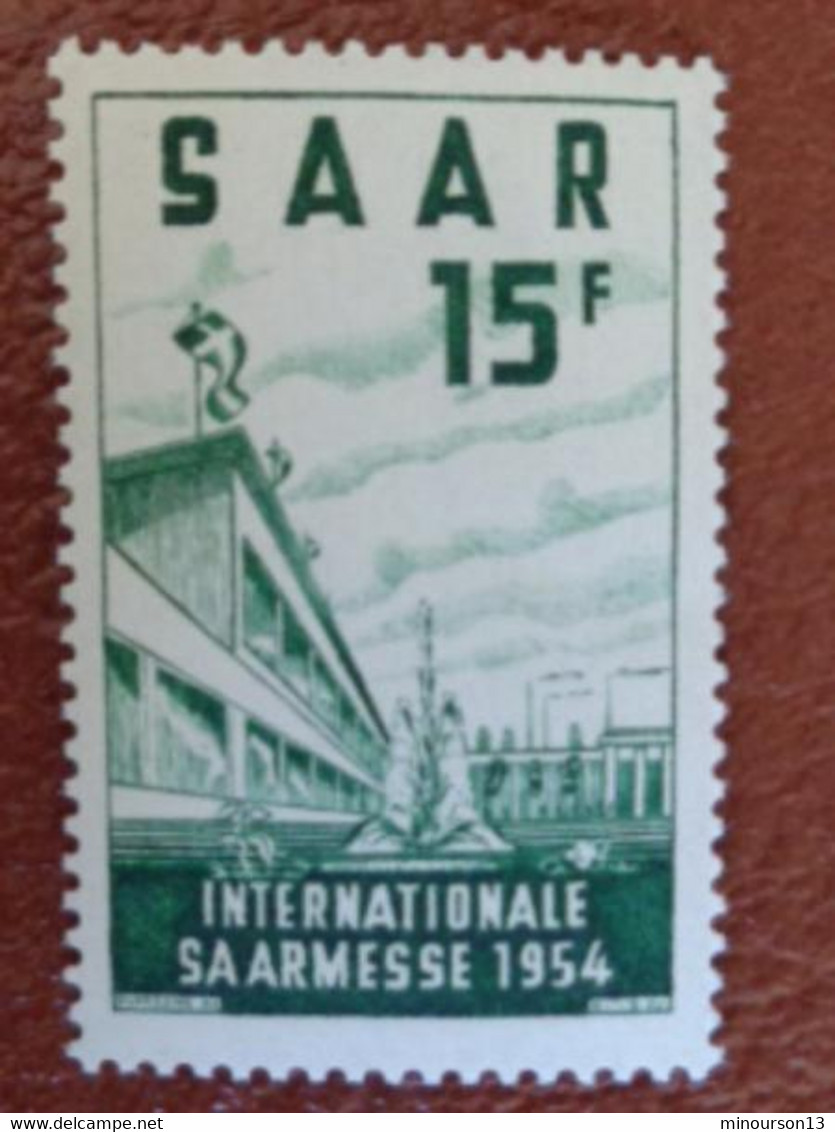 SARRE 1954 Y&T N° 327 ** - 2e FOIRE INTERNATIONALE - Unused Stamps