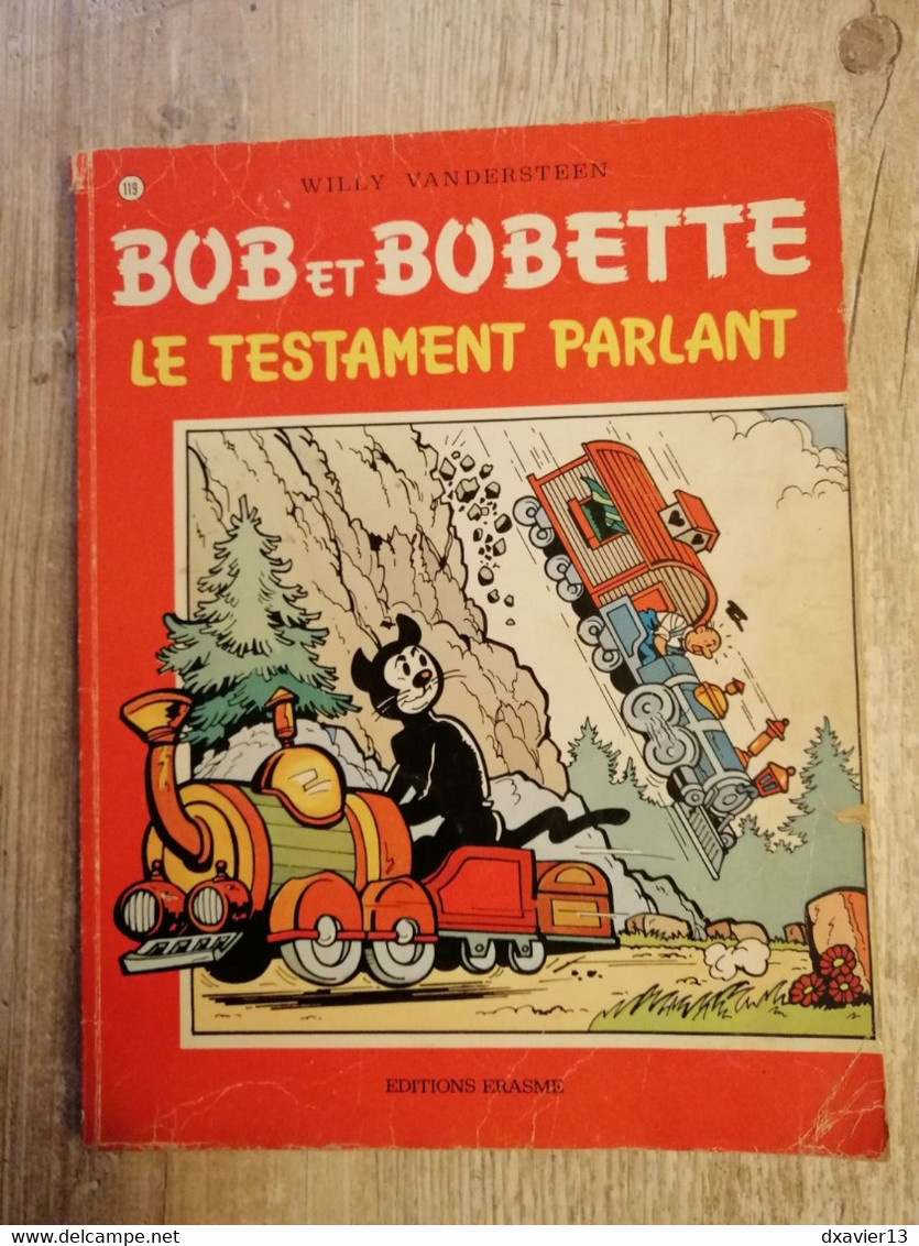 Bande Dessinée - Bob Et Bobette 119 - Le Testament Parlant (1980) - Bob Et Bobette