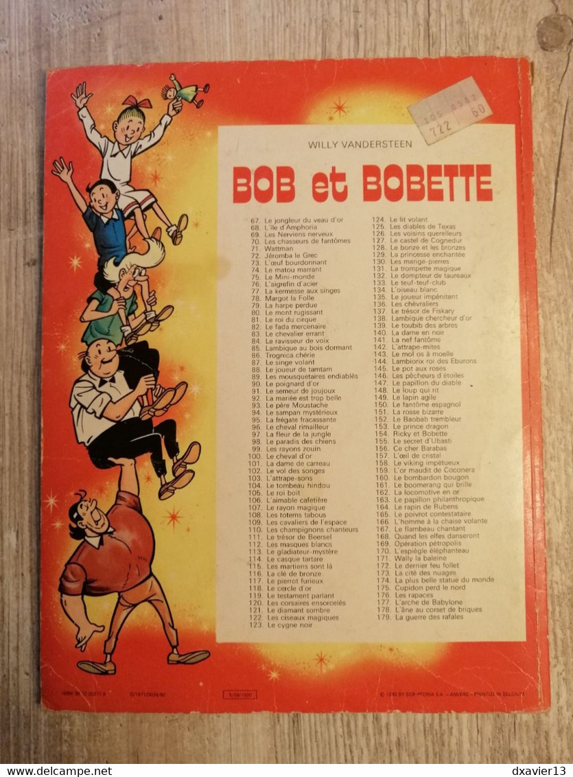 Bande Dessinée - Bob Et Bobette 119 - Le Testament Parlant (1980) - Bob Et Bobette