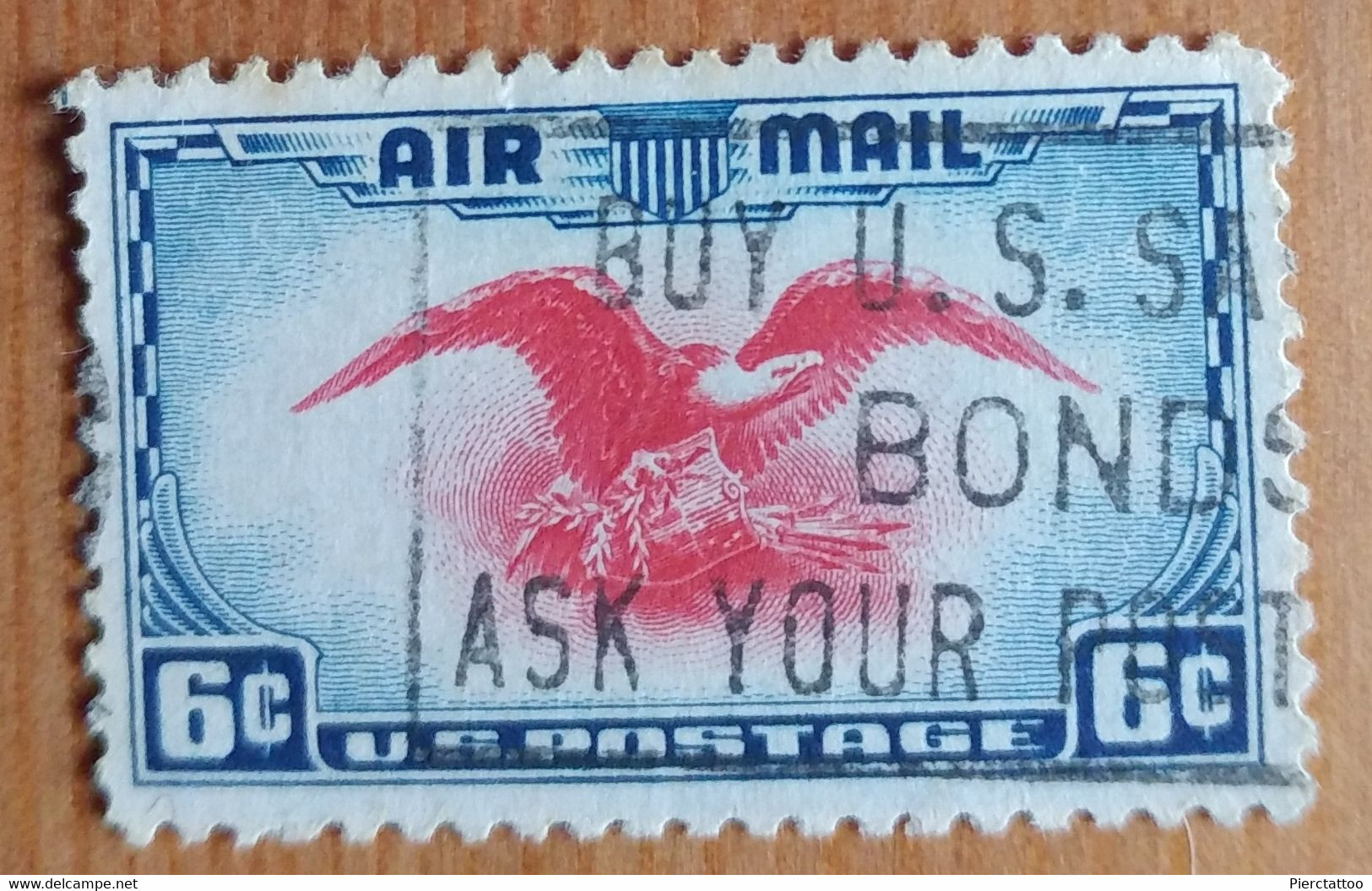 Aigle (Armoiries) - Etats Unis - 1938 - PA24 - 1a. 1918-1940 Usados