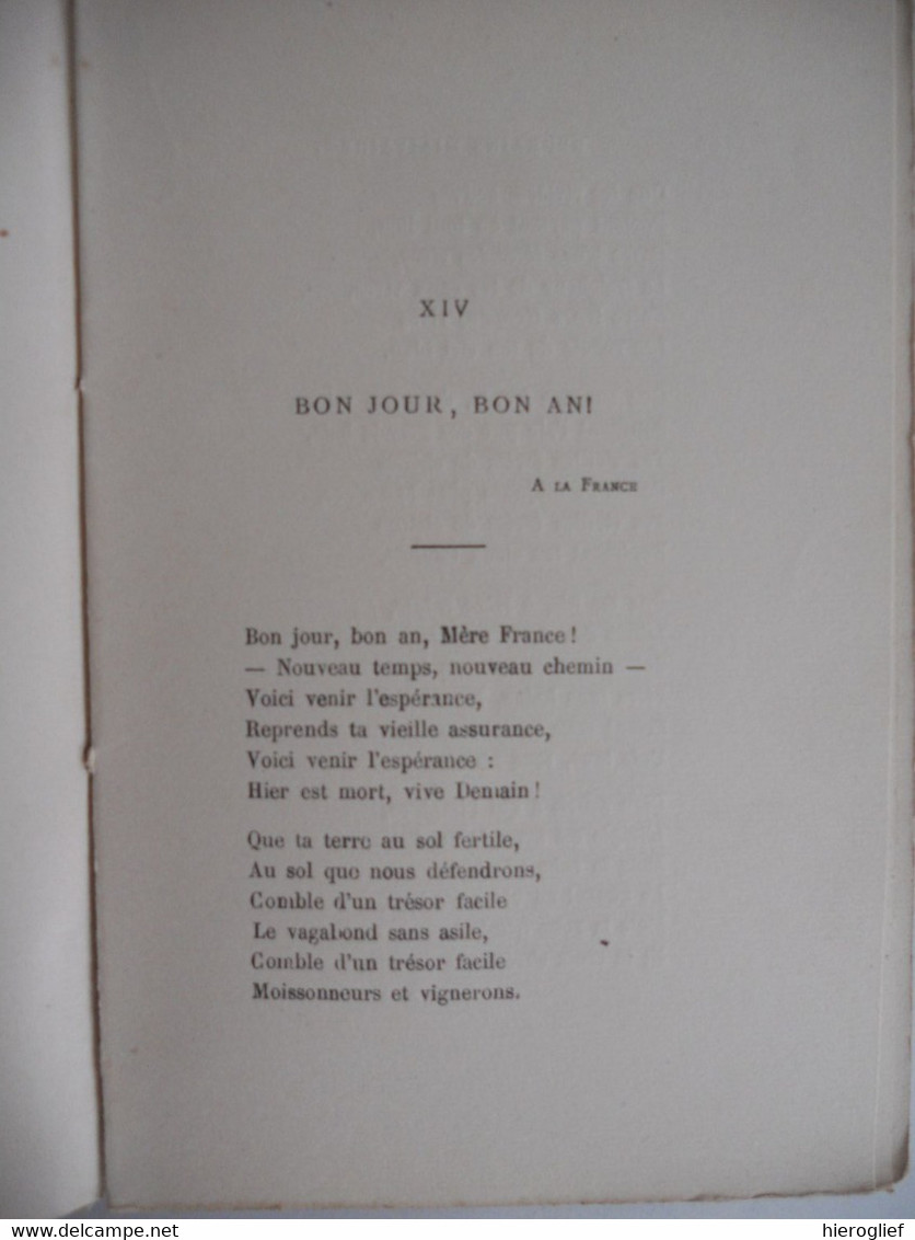 REFRAINS MILITAIRES par Paul Déroulède armée soldats drapeau miliciens sonnet 1889 paris calmann lévy