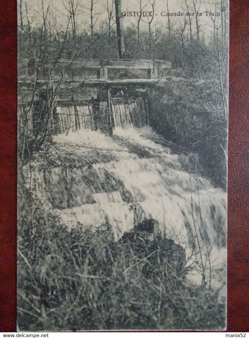 BELG - GISTOUX - Cascade Sur Le Train. - Chaumont-Gistoux