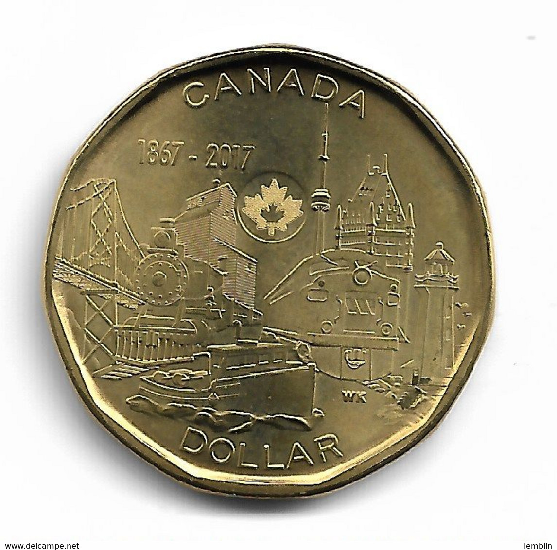 CANADA - 1 DOLLAR 2017 - Canada