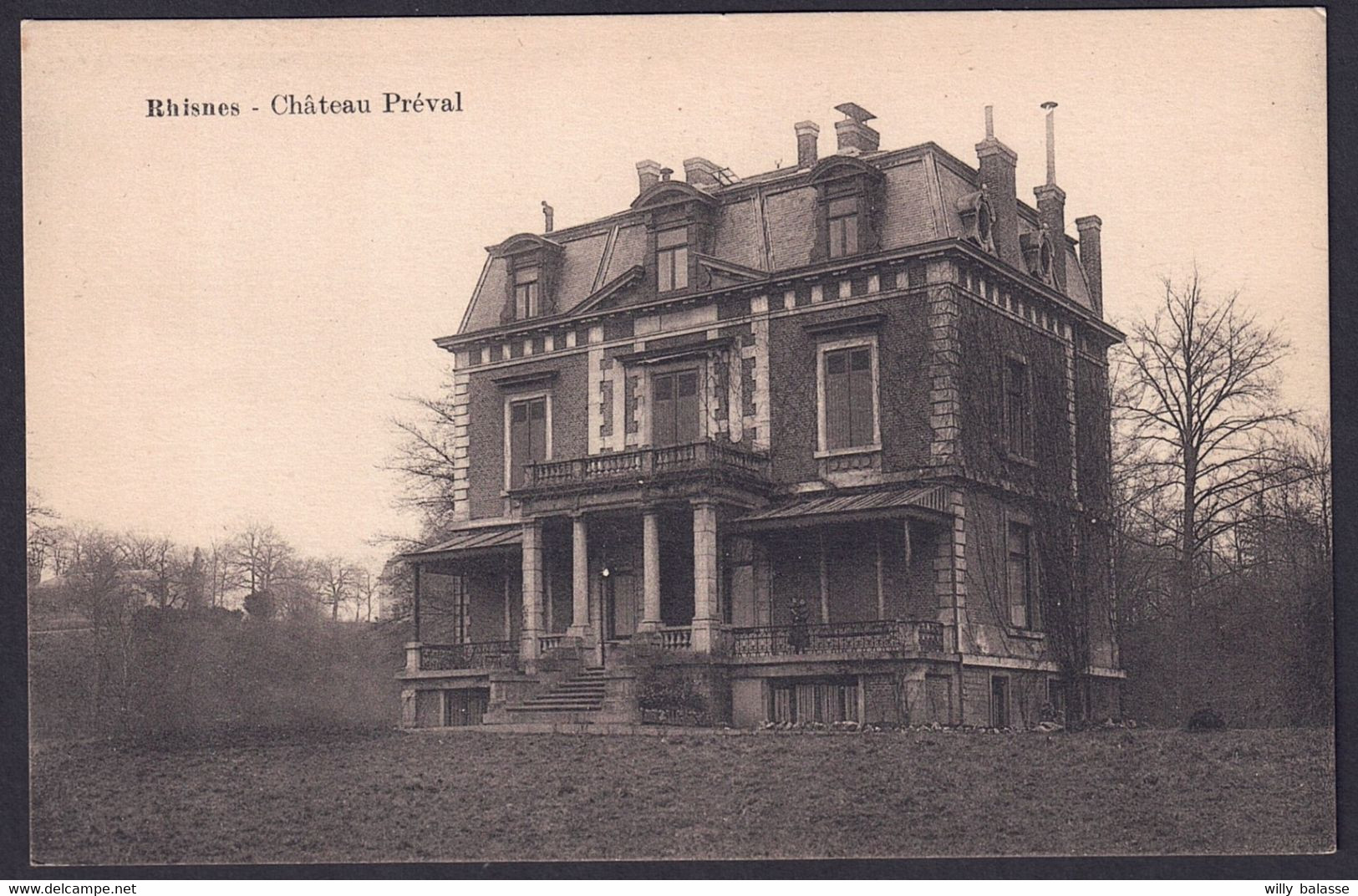 +++ CPA - RHISNES - La Bruyère - Château Préval   // - La Bruyere