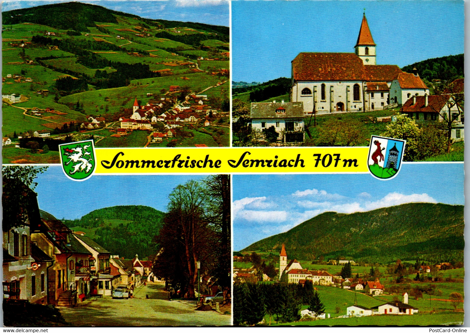 22430 - Steiermark - Semriach Gegen Windhof , Schöckel , Mehrbildkarte  - Gelaufen 1978 - Frohnleiten