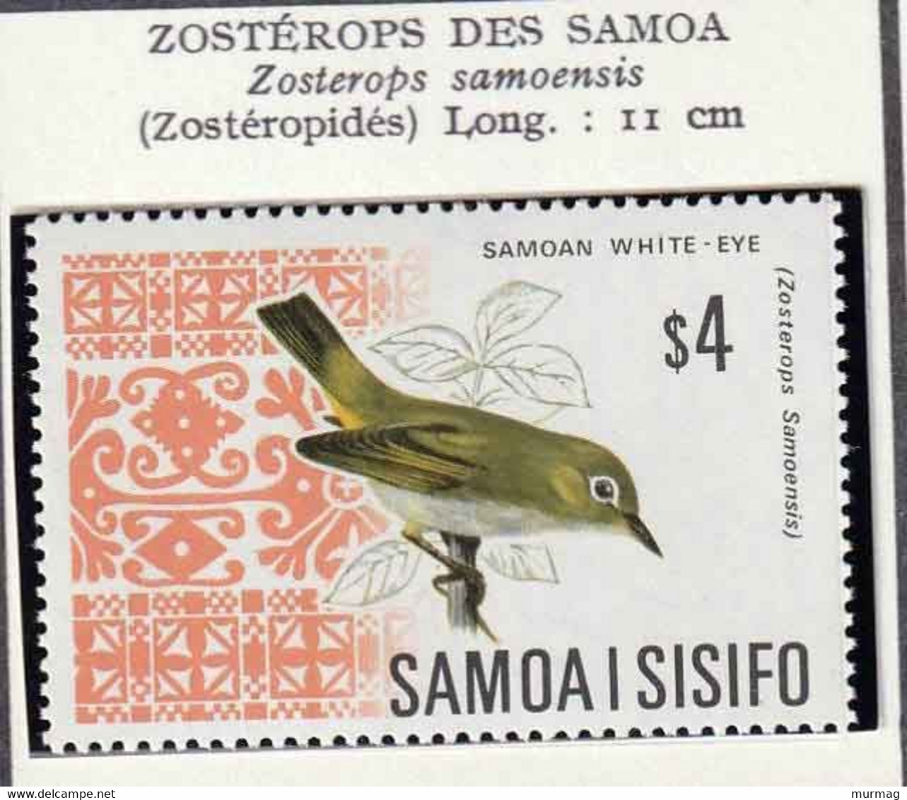 SAMOA AMERICAINE - Faune, Oiseaux - N° 199-200 - 1969 - MNH - American Samoa