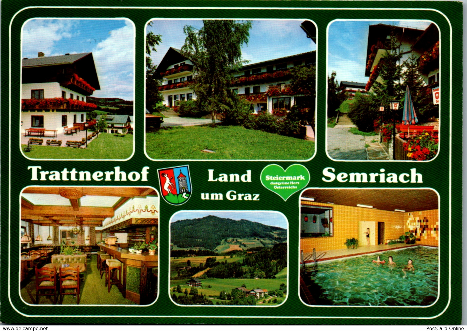 22593 - Steiermark - Semriach , Trattnerhof , Mehrbildkarte - Gelaufen 1982 - Frohnleiten