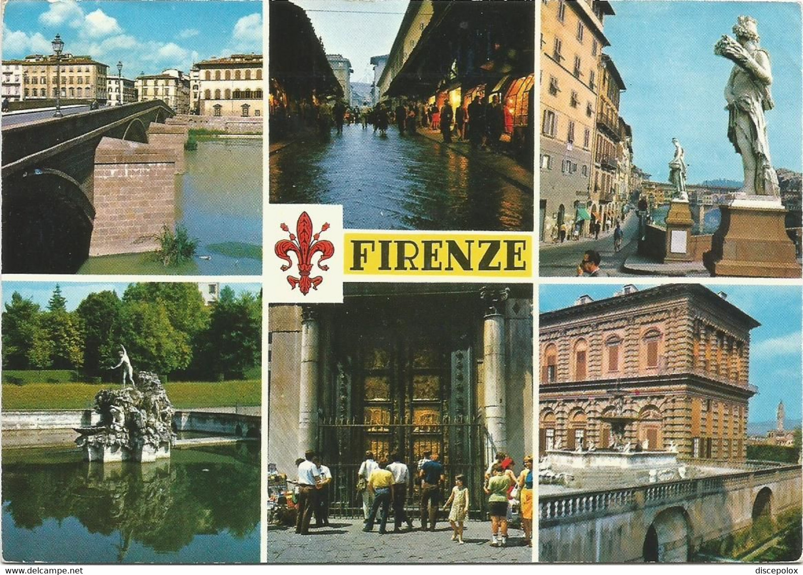 AA4835 Firenze - Panorama Vedute Multipla / Viaggiata 1971 - Firenze (Florence)