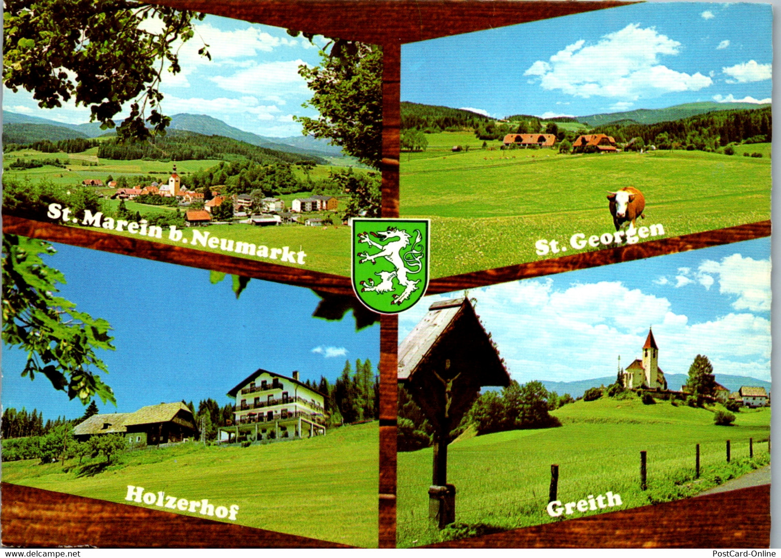 22633 - Steiermark - St. Marein Bei Neumarkt , St. Georgen , Holzerhof , Greith - Gelaufen 1977 - Neumarkt