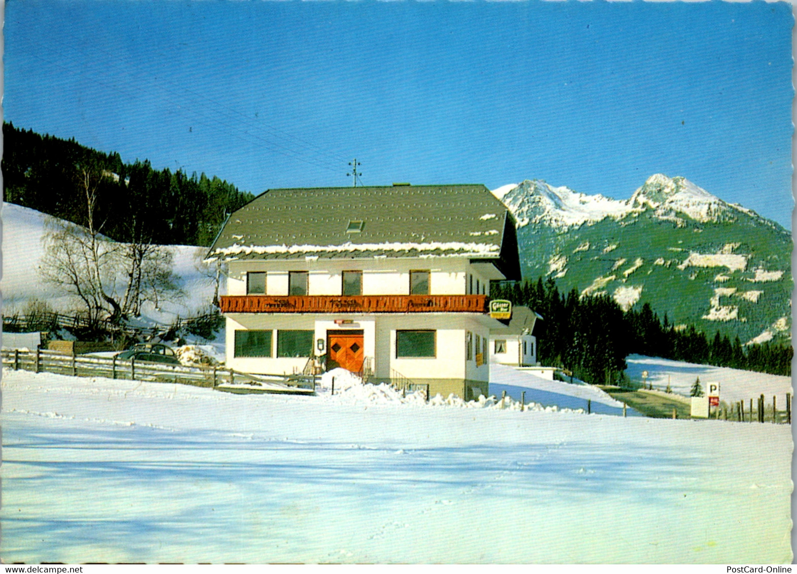 22637 - Salzburg - Maria Pfarr , Mariapfarr , Pension Neumann - Gelaufen 1976 - Mariapfarr