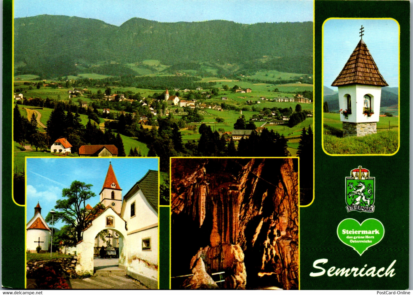 22672 - Steiermark - Semriach , Lurlochgrotte , Mehrbildkarte - Gelaufen 1982 - Fehring