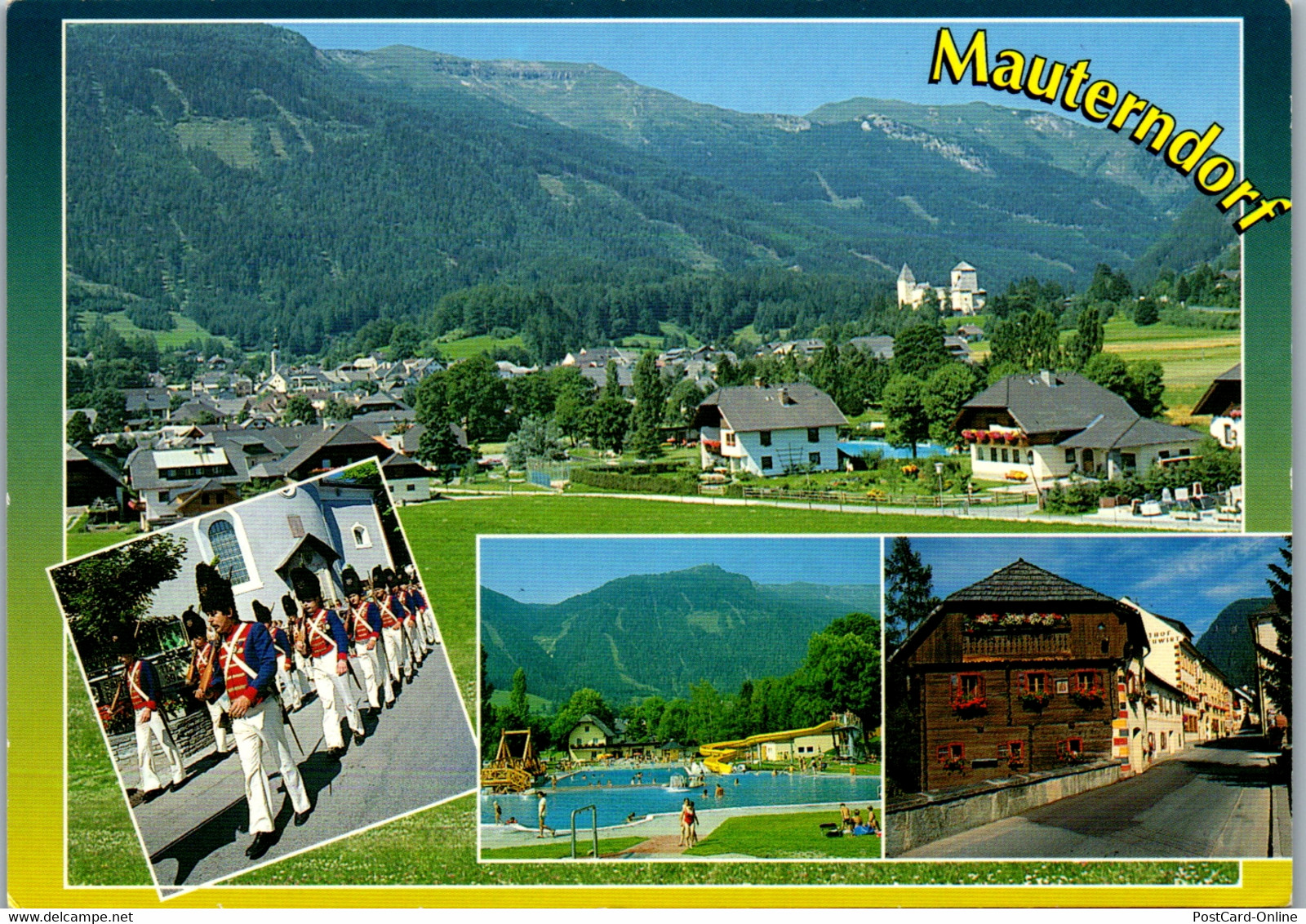 22683 - Salzburg - Mauterndorf Im Lungau , Mehrbildkarte - Gelaufen 1994 - Mauterndorf