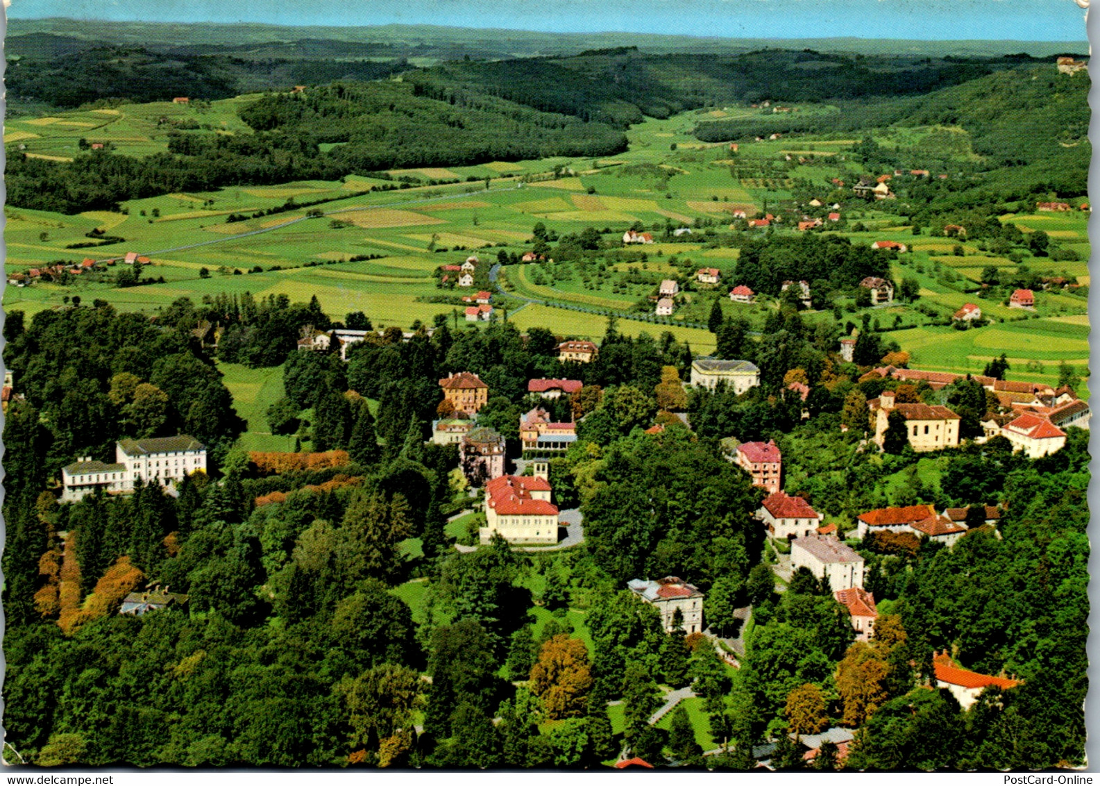 22718 - Steiermark - Gleichenberg , Heilbad , Panorama - Gelaufen 1972 - Bad Gleichenberg