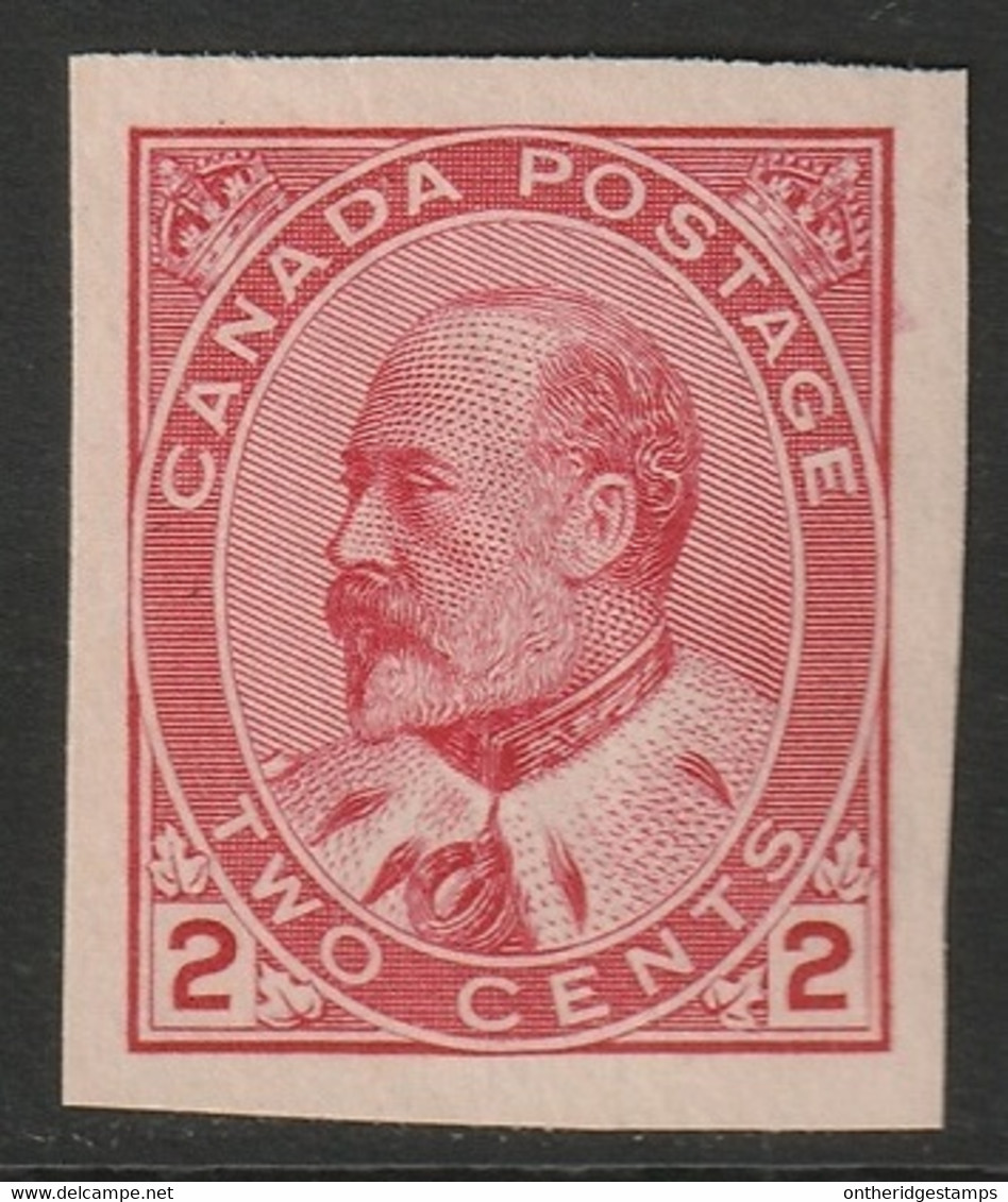 Canada 1903 Sc 90A Mi 78 Yt 79 MNH** Imperf Single - Neufs