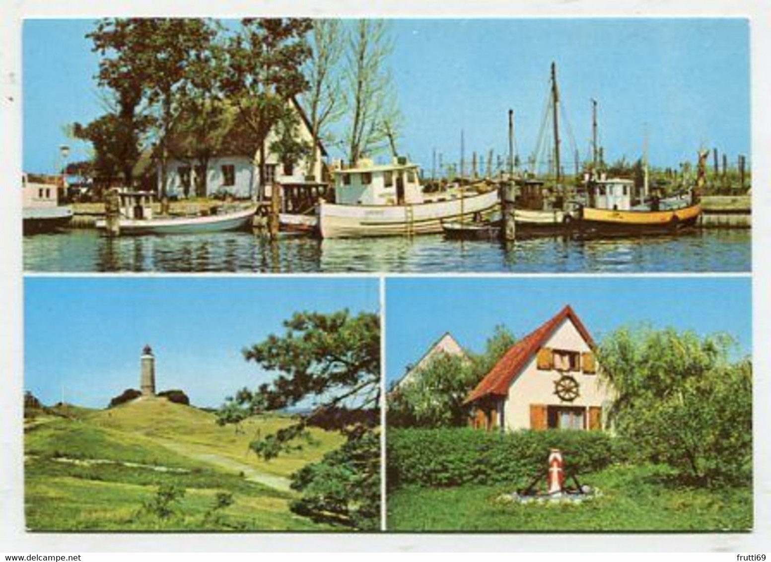 AK 017362 GERMANY - Hiddensee - Neuendorf - Hafen - Hiddensee