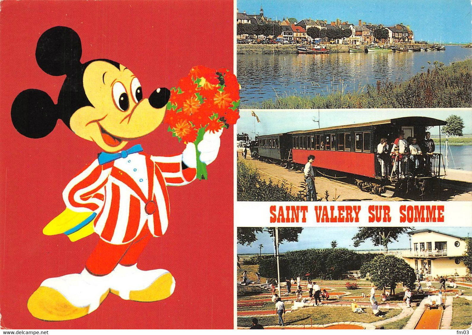 Saint Valery Sur Somme Train Mini Golf Mickey - Saint Valery Sur Somme