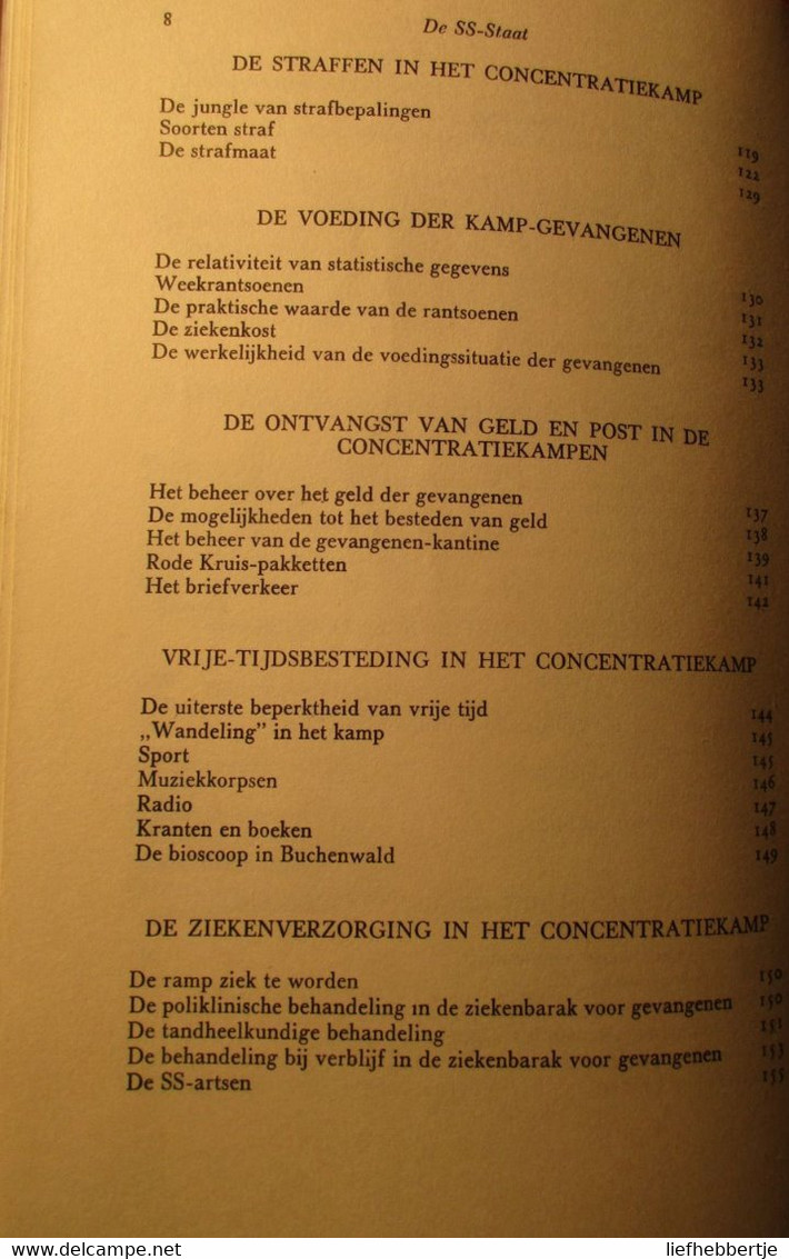 De SS-Staat - Het Systeem Der Duitse Concentratiekampen - Door E. Kogon - 1976 - Guerra 1939-45