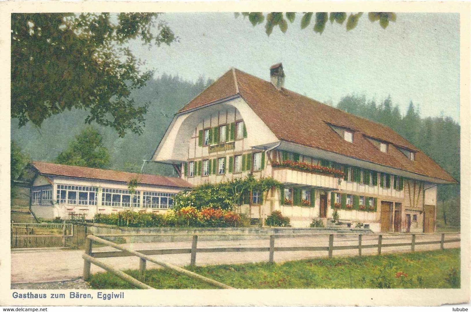 Eggiwil - Gasthaus Zum Bären            1954 - Eggiwil