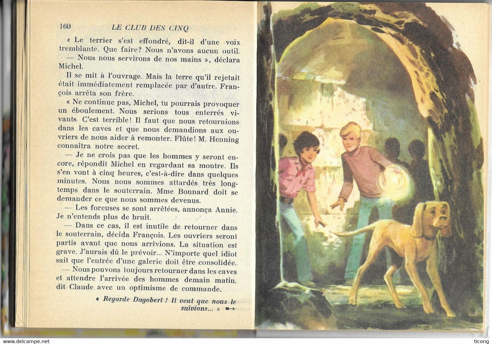 BIBLIOTHEQUE ROSE 1981 - LE CLUB DES 5 ET LE COFFRE AUX MERVEILLES  PAR ENID BLYTON,  ILLUSTRATIONS DE JEAN SIDOBRE - Bibliotheque Rose