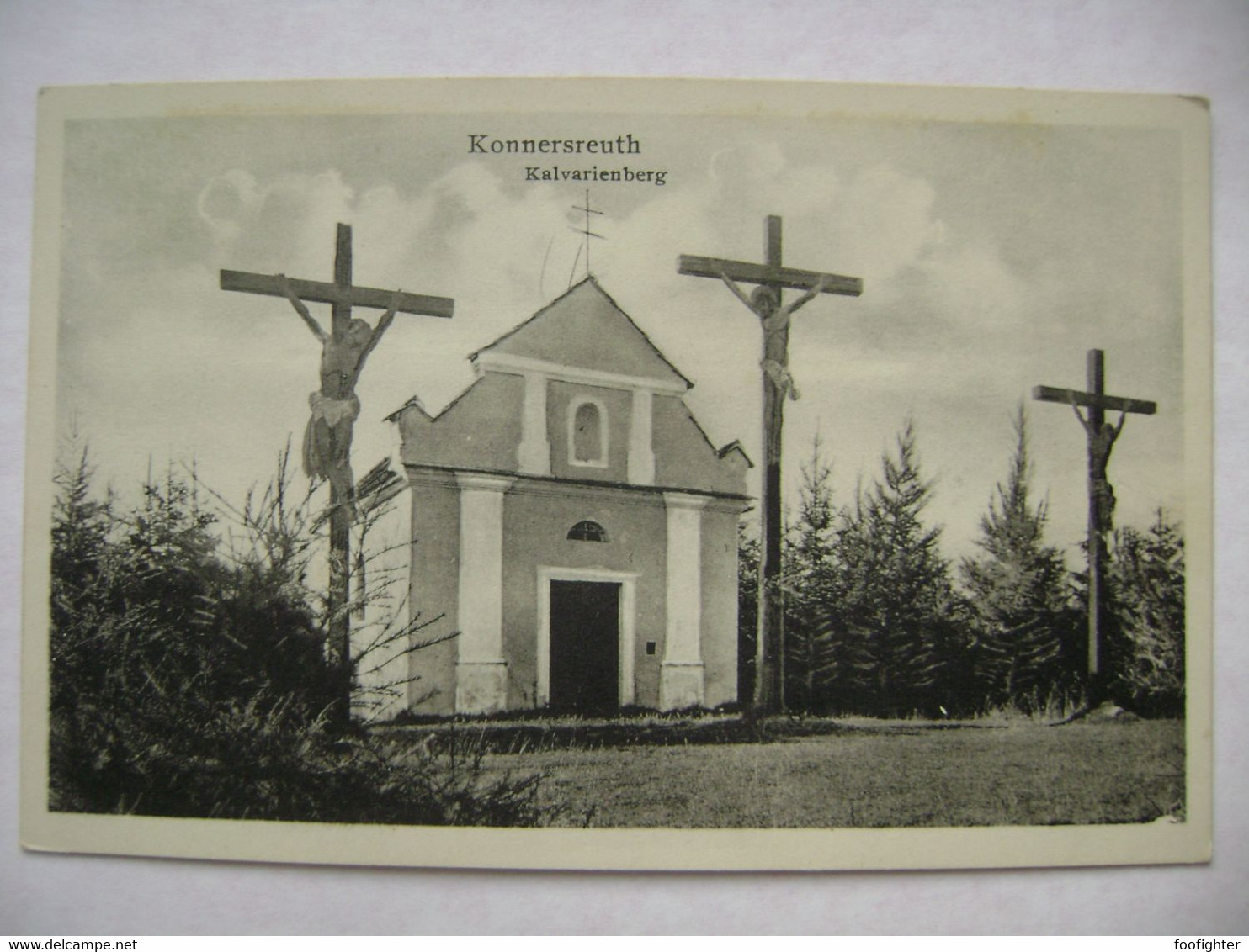 Germany: KONNERSREUTH Kalvarienberg (district Of Tirschenreuth) - Old Postcard Unused - Tirschenreuth