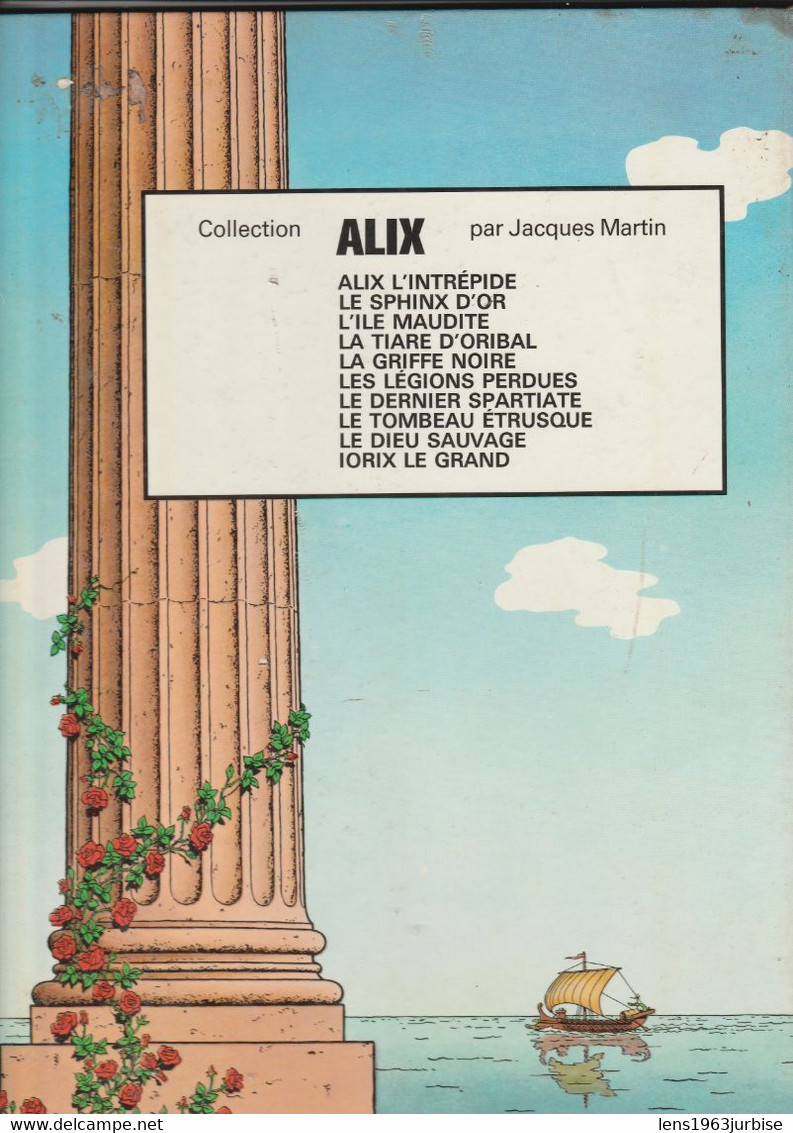 Alix , La Griffe Noir , Jacques Martin , Casterman , ( 1968)  BE - Alix