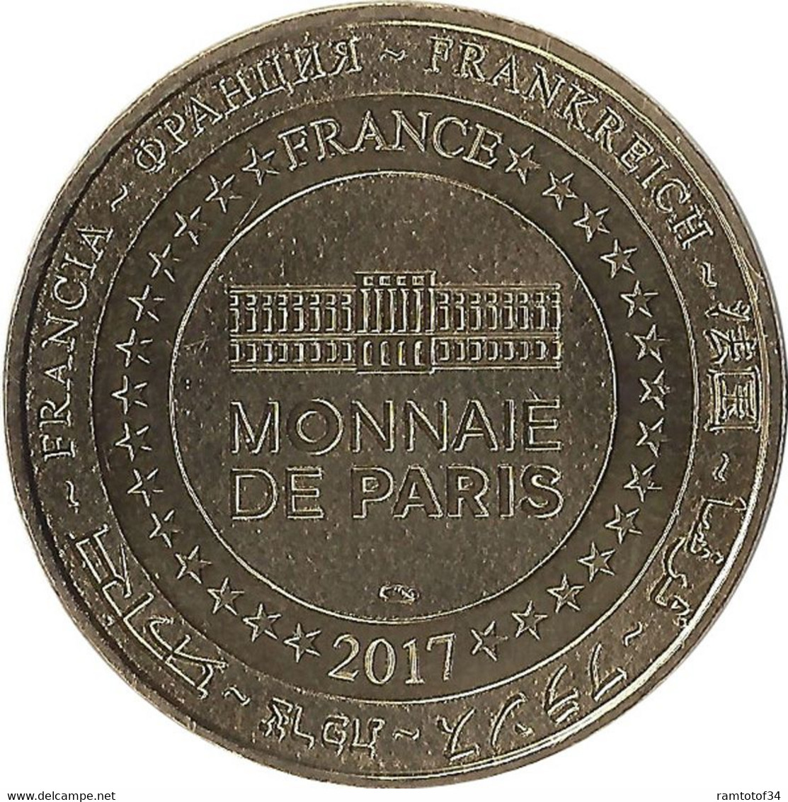 2017 MDP133 - COURSEULLES SUR MER - Centre Juno Beach 6 (De Vimy à Juno) / MONNAIE DE PARIS - 2017