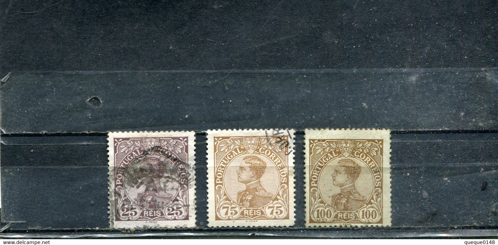 Portugal 1910 Yt 159 161 163 Emmanuel II - Used Stamps