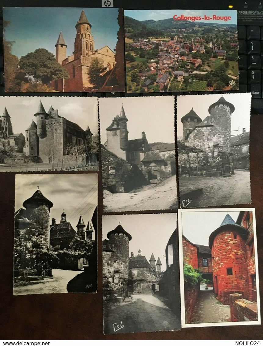 lot de 244 cpm CORREZE - 19, Villes Villages Barrages, Multivues, Chateaux, Lieux, etc AUTRES SCANS POSSIBLES