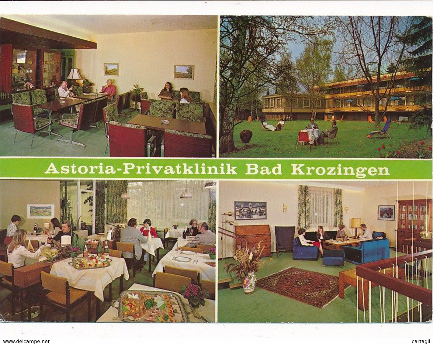 CPM  GF (Mehrbild ) - Allemagne - Bad Krozingen  - Astoria Privatklinik  -Envoi Gratuit - Bad Krozingen