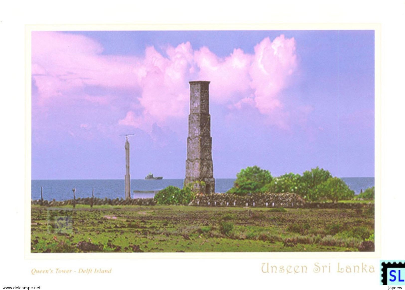 Sri Lanka Postcards, Unseen, Queen's Tower, Lighthouse, Postcard - Sri Lanka (Ceylon)