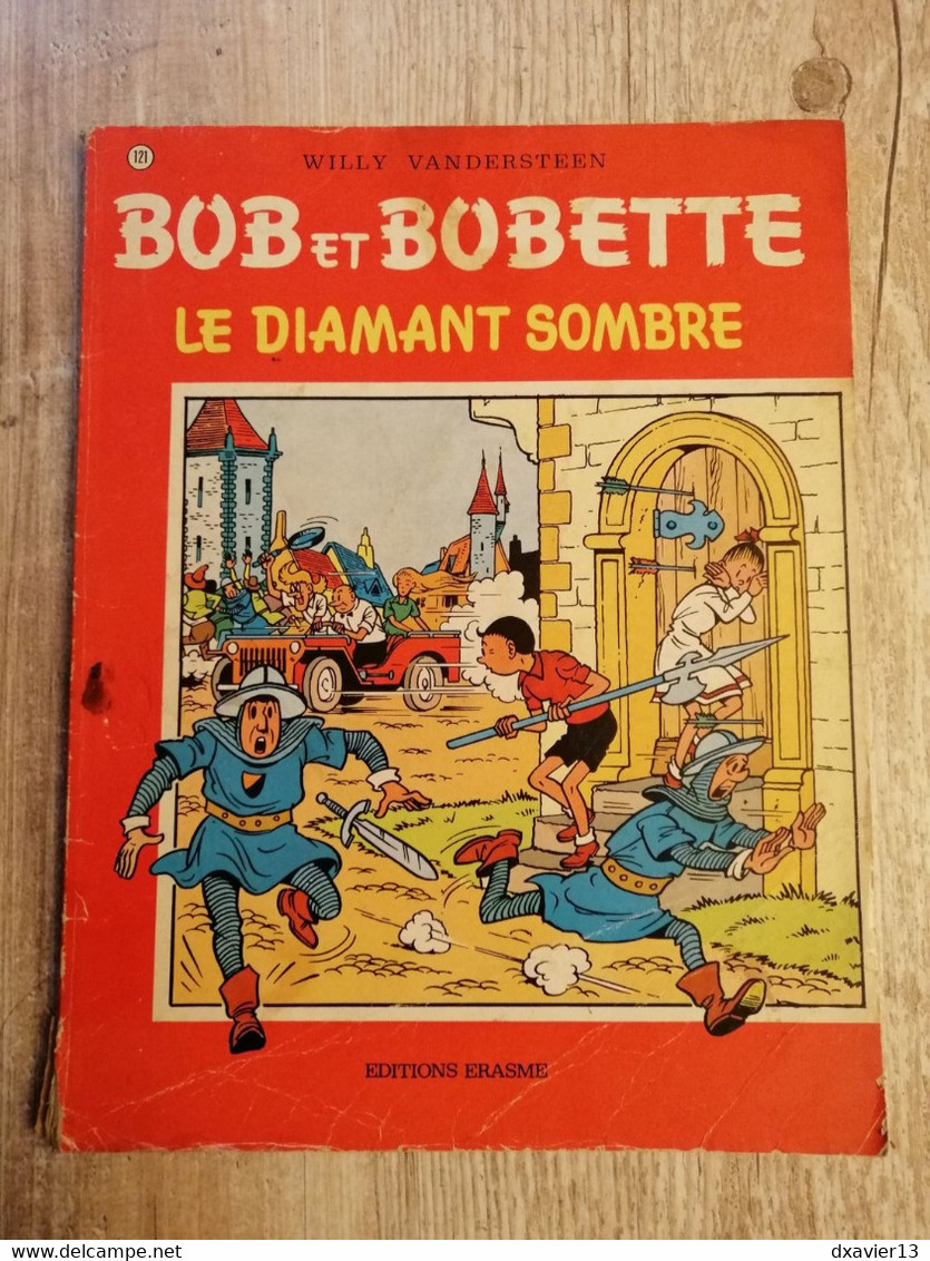 Bande Dessinée - Bob Et Bobette 121 - Le Diamant Sombre (1981) - Suske En Wiske