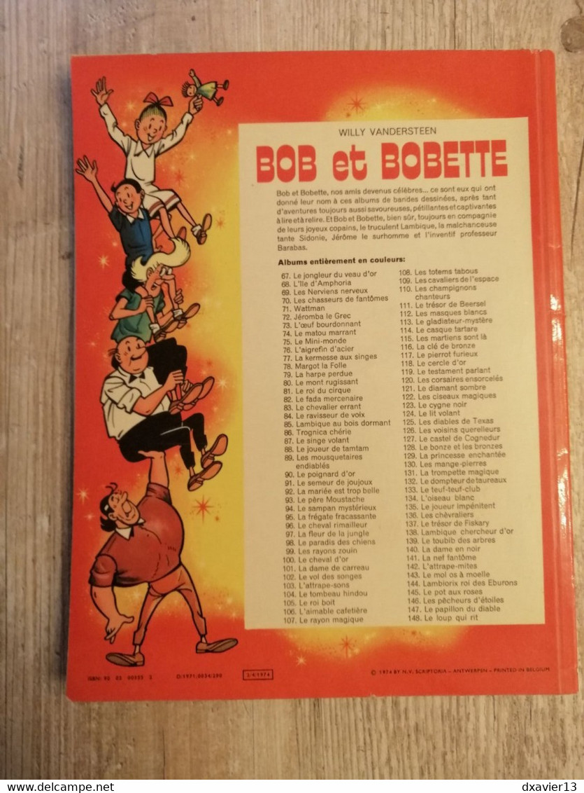 Bande Dessinée - Bob Et Bobette 125 - Les Diables Du Texas (1974) - Bob Et Bobette