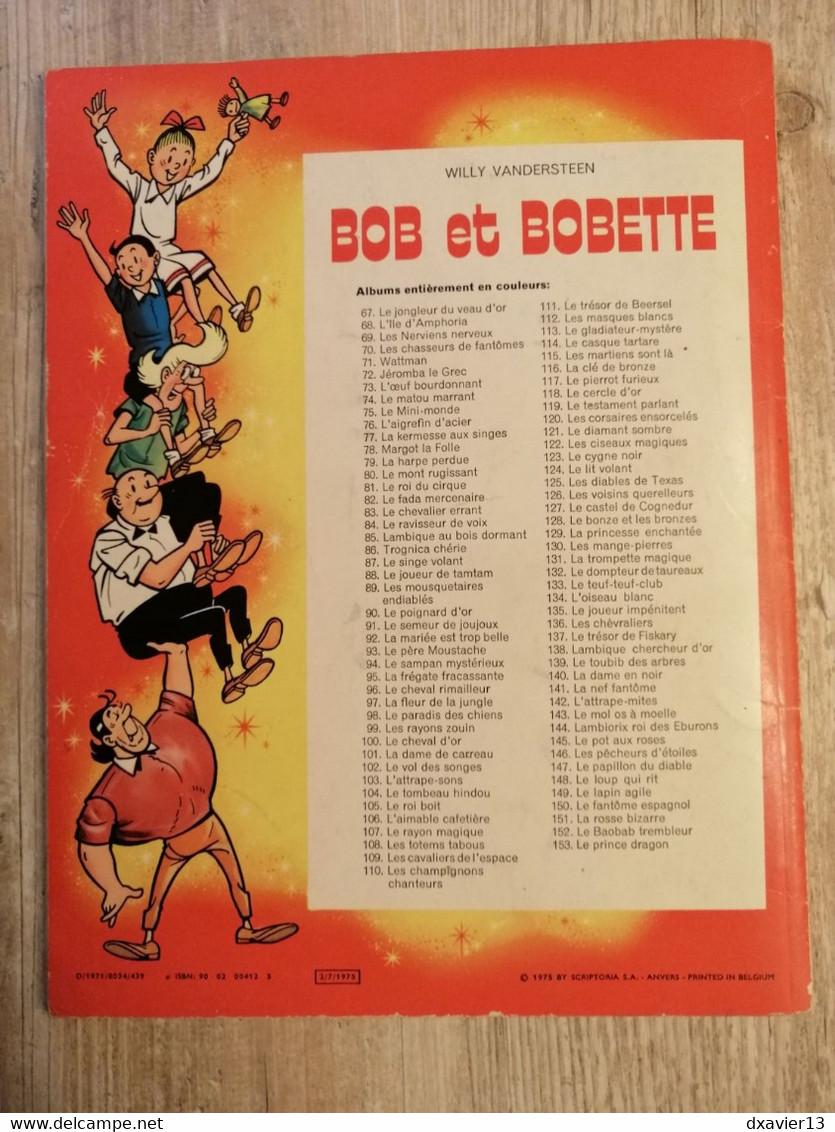 Bande Dessinée - Bob Et Bobette 128 - Le Bonze Et Les Bronzes (1975) - Suske En Wiske