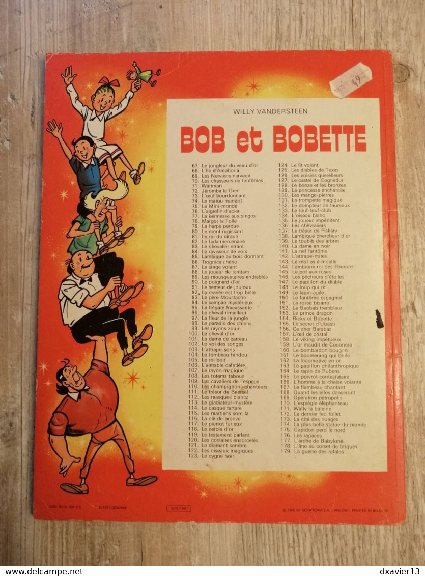 Bande Dessinée - Bob Et Bobette 128 - Le Bonze Et Les Bronzes (1980) - Suske En Wiske