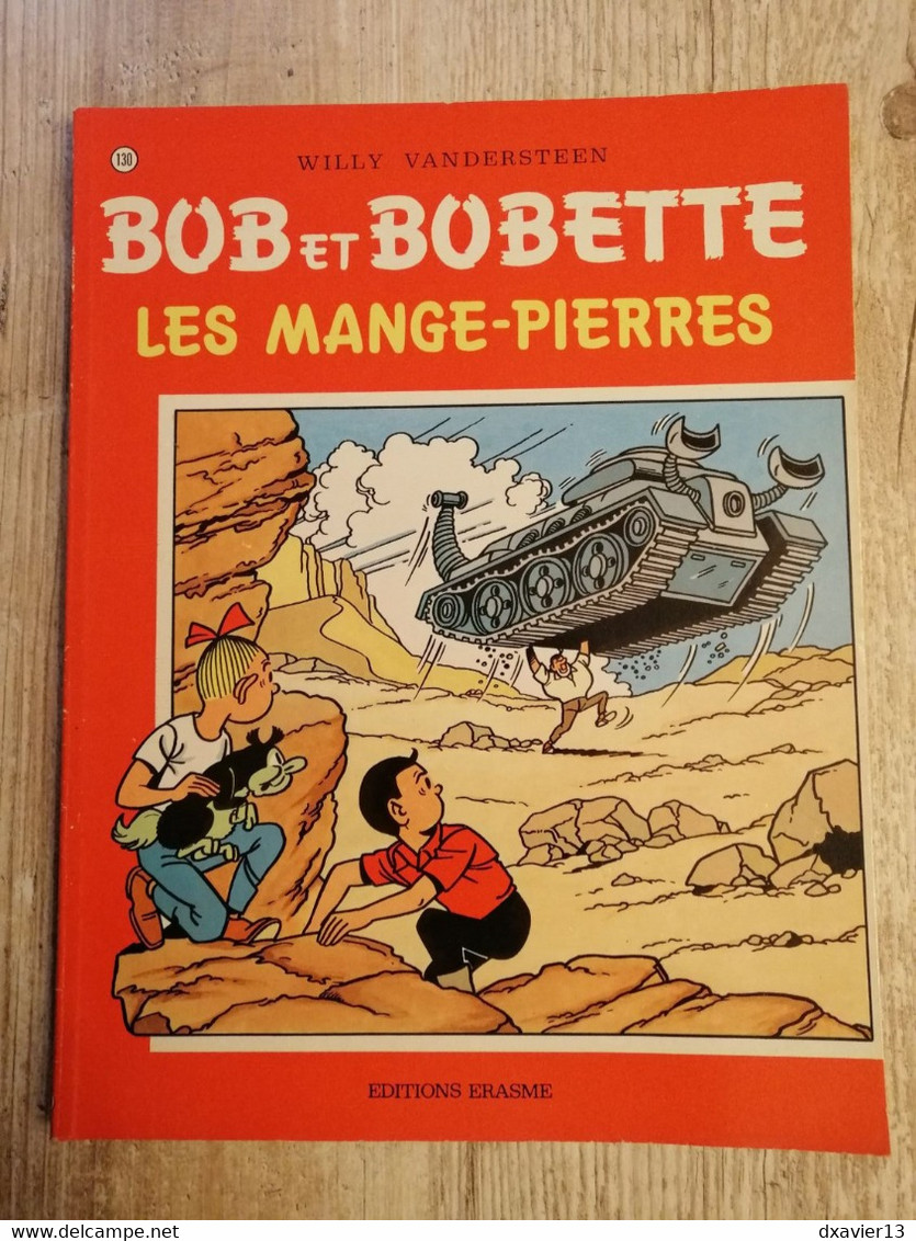 Bande Dessinée - Bob Et Bobette 130 - Les Mange Pierres (1986) - Suske En Wiske