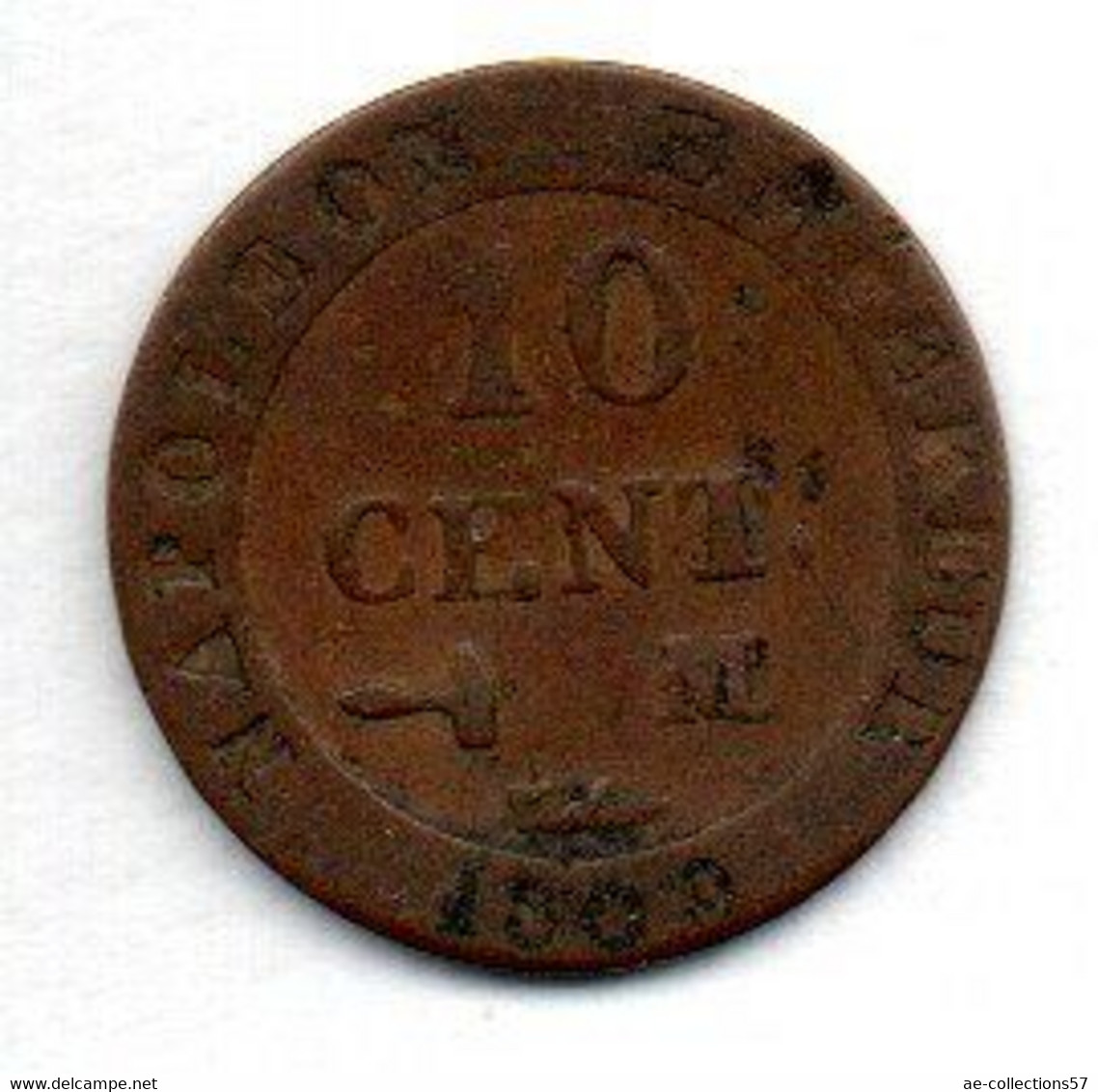 Napoléon I Er   -  10 Centimes 1809 M -  état  TB+ - 10 Centimes