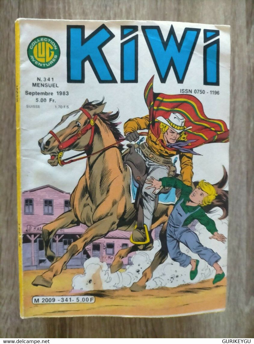 Bd KIWI N° 341   Blek Le Roc 10/09/1983  Semic  Lug  BE - Lug & Semic