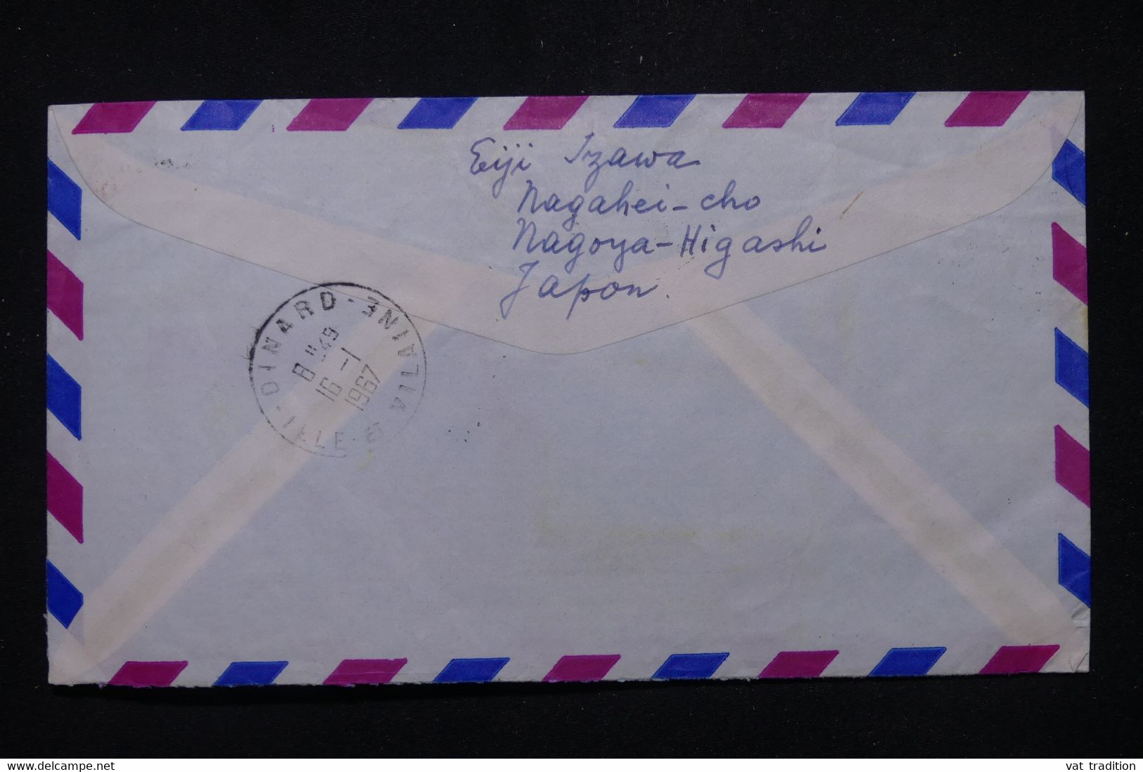 JAPON - Enveloppe En Recommandé De Nagoya Pour La France En 1967, Affranchissement Varié - L 112094 - Briefe U. Dokumente