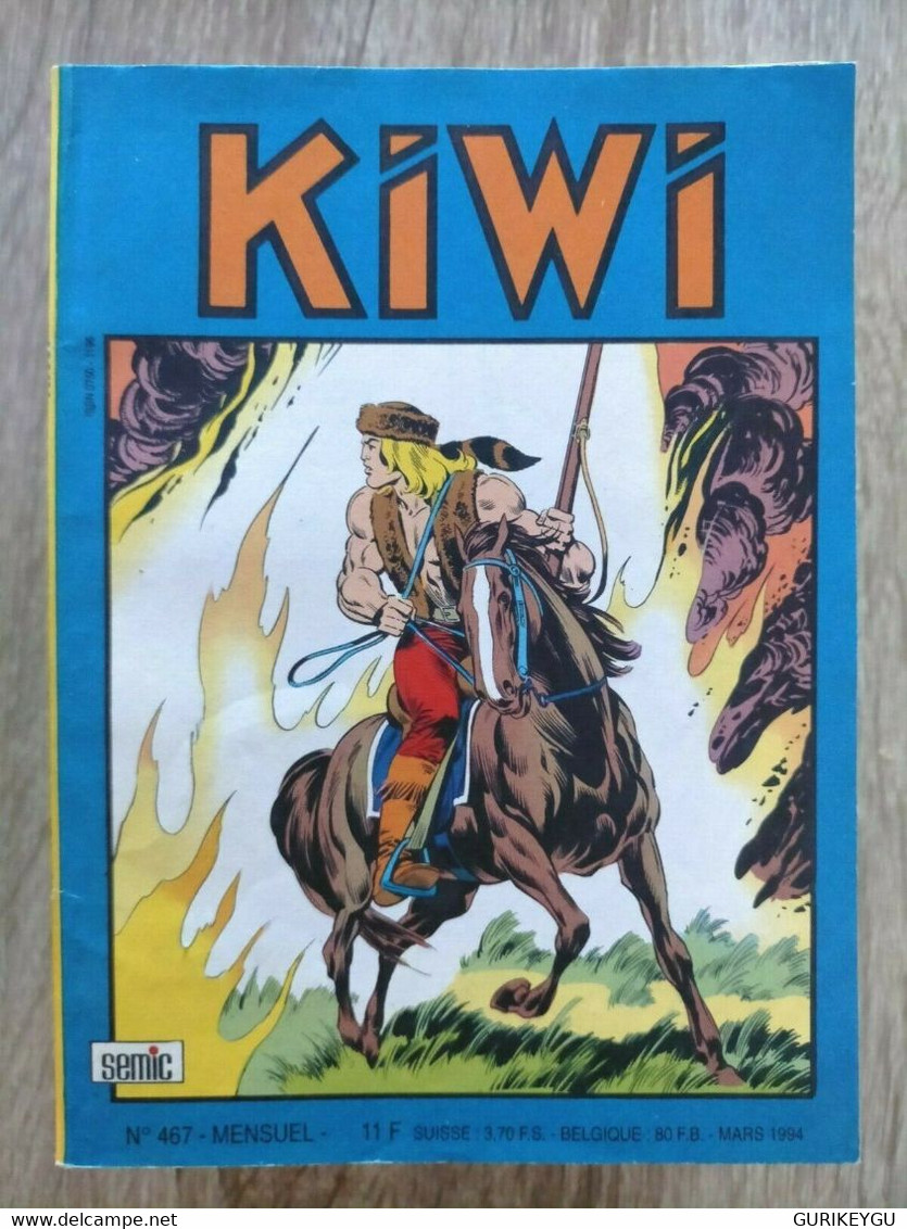 Bd KIWI N° 467  Blek Le Roc 10/03/1994  Semic   BE - Lug & Semic