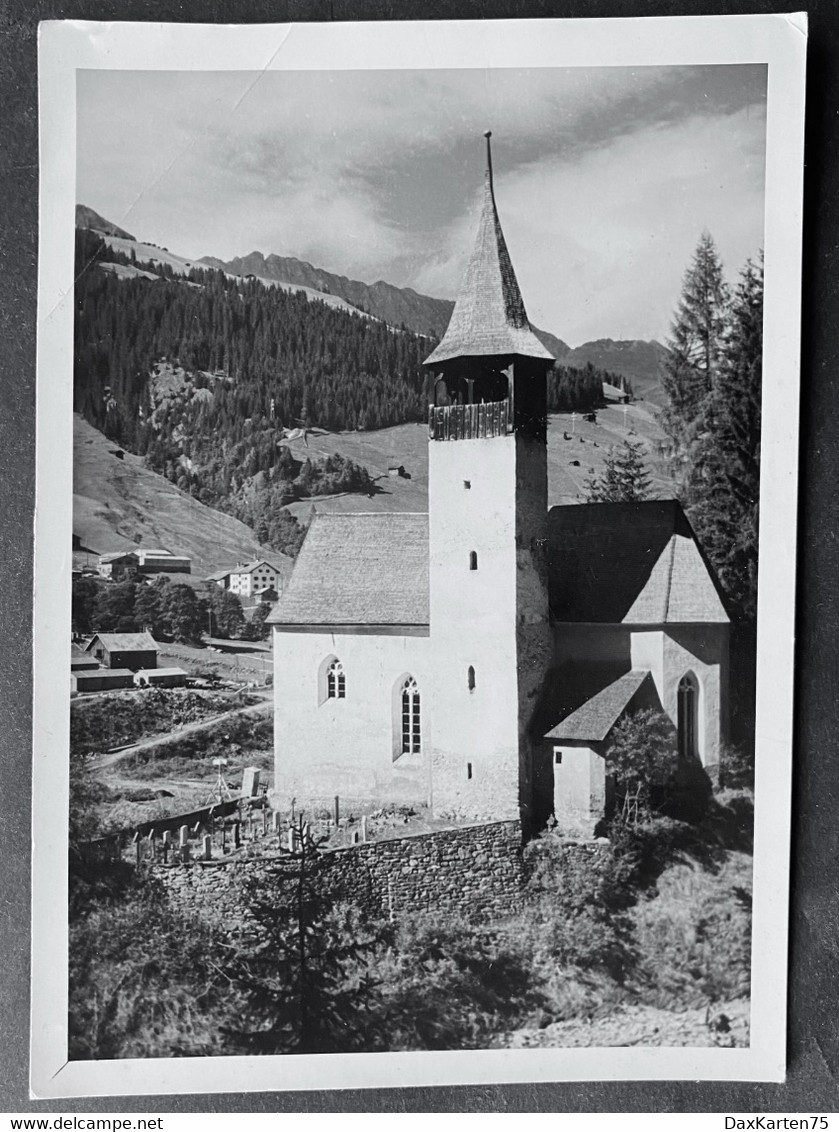 Safien Platz/ Kirche/ Fotokarte/ Zustand Beachten - Safien